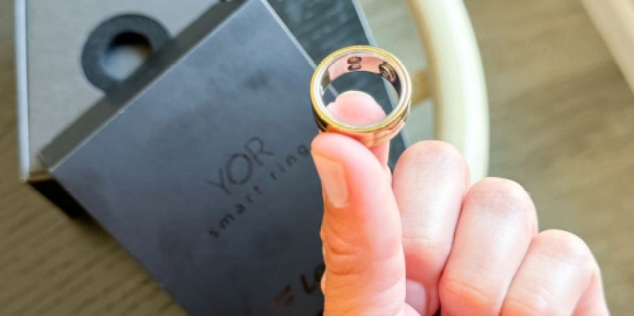 Smart Ring w/ Sleep & Fitness Tracking Just $89.99 Shipped (Oura Ring Alternative!)