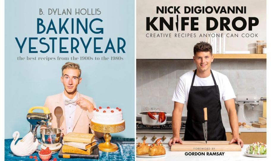 baking yesteryear and knife drop cookbook covers