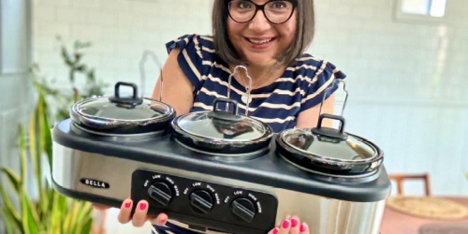 Triple Slow Cooker Only $49.99 Shipped on BestBuy.com (Regularly $80)