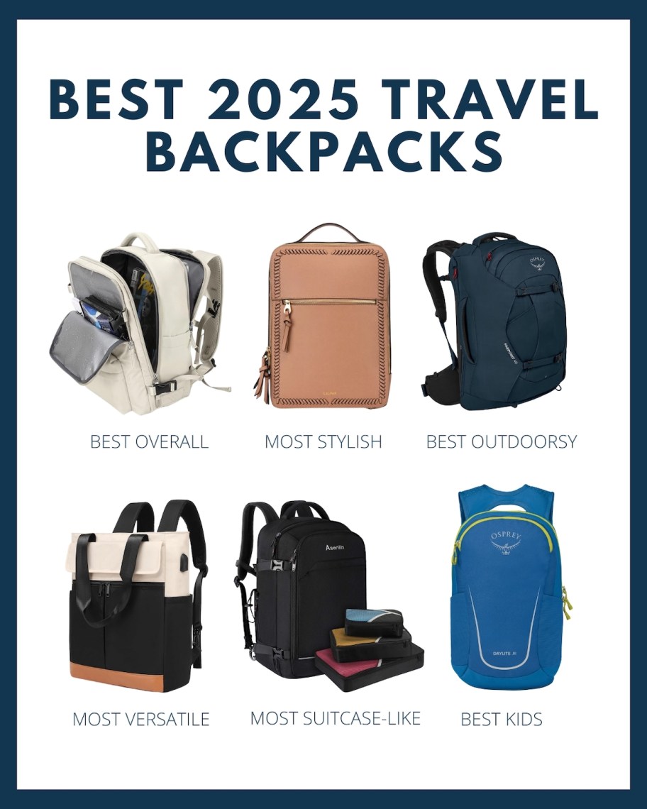 best round up of travel backpacks for 2025