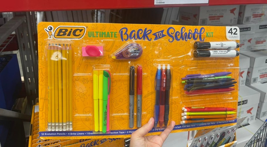 GO! 42-Piece School Supplies Kit ONLY $6.98 at Sam’s Club + More