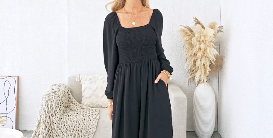 Women’s Long-Sleeved Jumpsuit Just $21.44 on Amazon (Reg. $33)