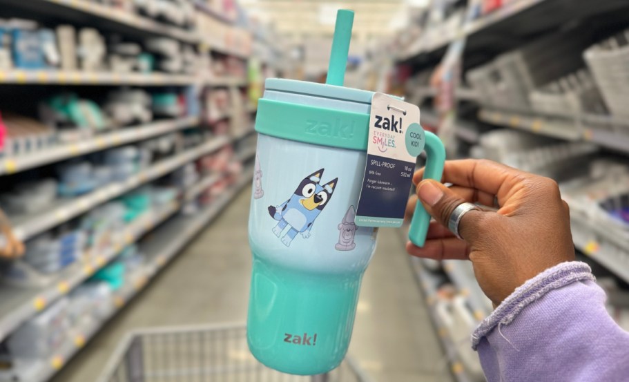 Zak Designs Character Tumblers Just $12.98 on Walmart.com | Bluey, Barbie, Hello Kitty, & More!