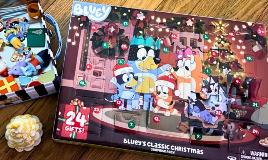 New 2024 Bluey Advent Calendar Just 23 on Amazon Hip2Save