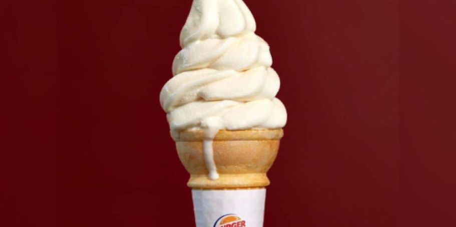 FREE Soft Serve Cup or Cone w/ $5 Purchase at Burger King – Today Only