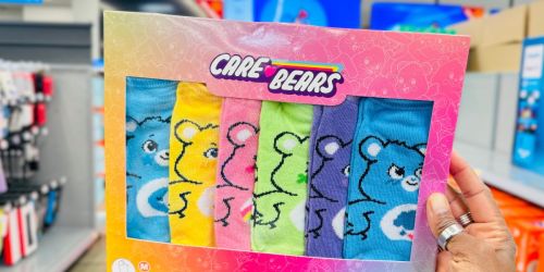 Kids Character Socks 6-Packs Only $5 on Walmart.com | Care Bears, Disney, Marvel & More