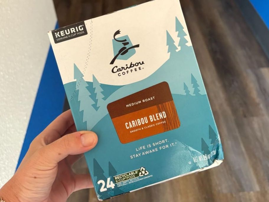 Keurig Caribou Coffee K Cups Starbucks K Cups Caribou Coffee Caribou Blend Decaf  K-Cups - 48 Count Pack For Keurig Brewers Coffee Pods Decaf Medium Roast  Coffee