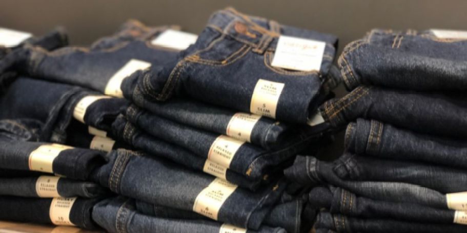 Up to 45% Off Target Cat & Jack Clearance | Boys Stretch Tapered Jeans Only $11