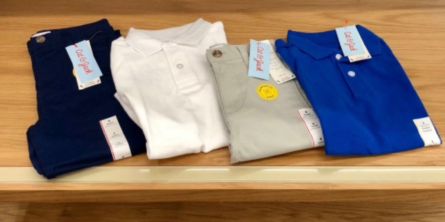 Today Only: $10 Off $40 Target Cat & Jack Uniform Purchase (Stacks w/ Sale Prices!)