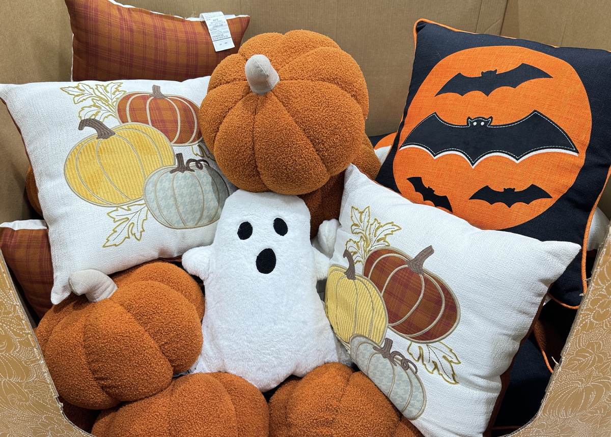 Costco Fall & Halloween Throw Pillows ONLY $9.99 – Ghost, Bat, and ...