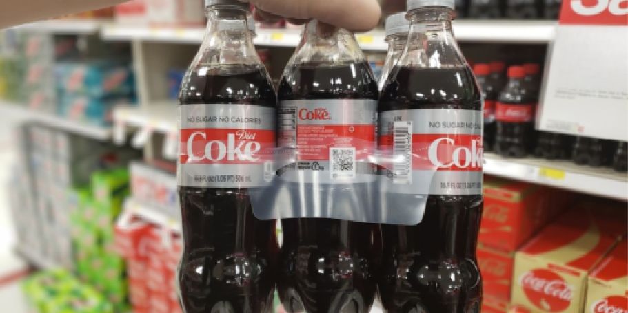 Diet Coke Bottles 6-Pack Just $2.59 Shipped on Amazon (Save 50% Over Walmart’s Prices!)