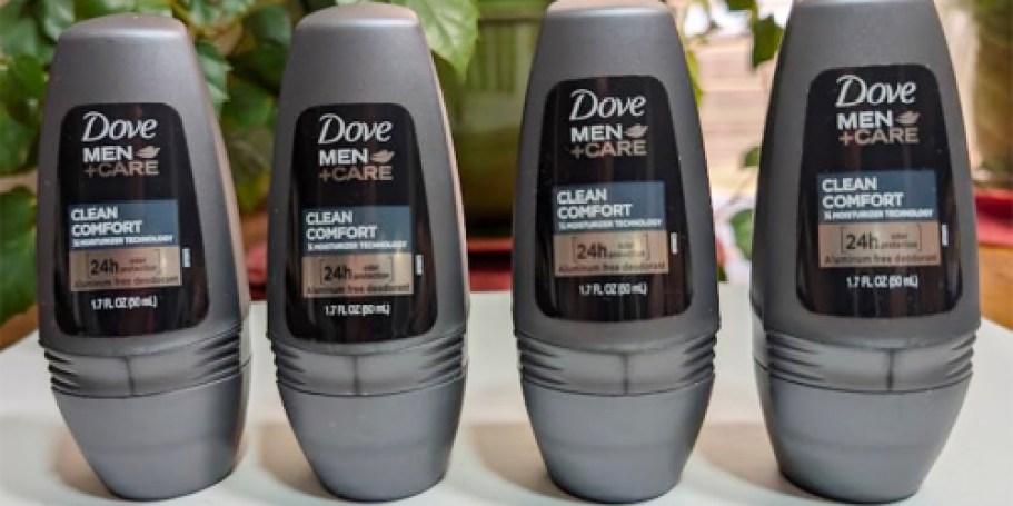 Dove Men+Care Deodorant 4-Pack Only $4.75 Shipped on Amazon