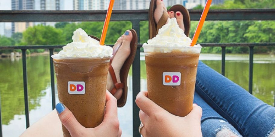 Dunkin’ Medium Frozen Coffee JUST $3 (Includes NEW Bonfire S’mores & Triple Mocha Flavors!)
