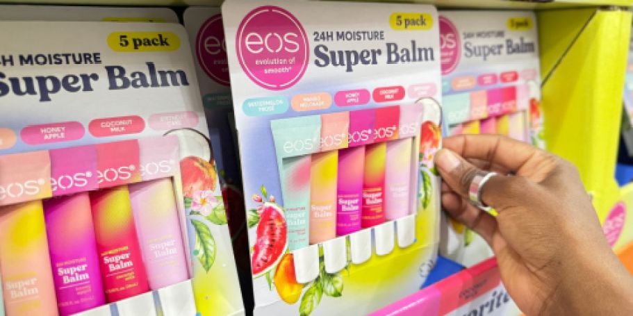 FIVE eos Lip Balms Only $16.99 at Costco (Just $3.40 Each)