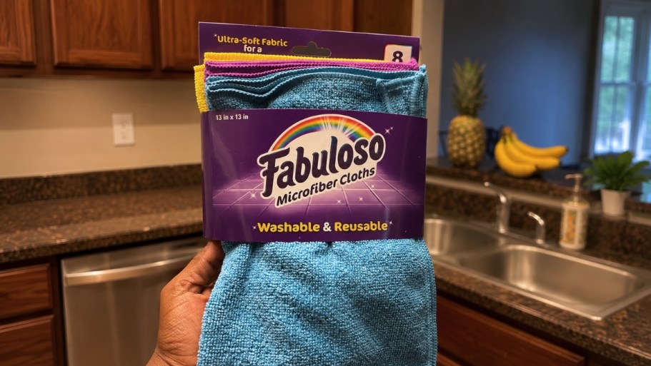 Fabuloso Microfiber Cloths 8-Pack Only $3.78 Shipped on Amazon (Just 47¢ Per Cloth)