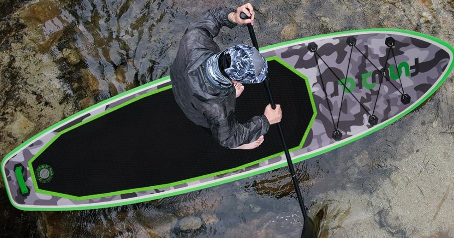 Inflatable Paddle Board Only $79.99 Shipped on Amazon (Regularly $180)