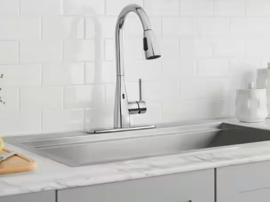 stainless steel kitchen faucets 