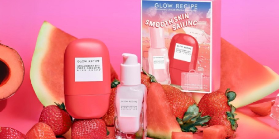 Glow Recipe Smooth Skin Sailing Set Just $30.80 Shipped for Prime Members