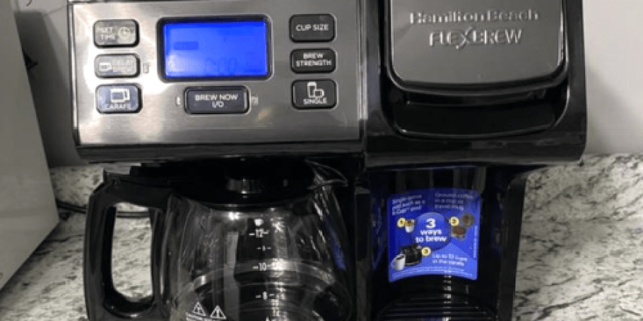 Hamilton Beach Flex Brew Trio Coffee Maker Just $67.99 + $10 Kohl’s Cash