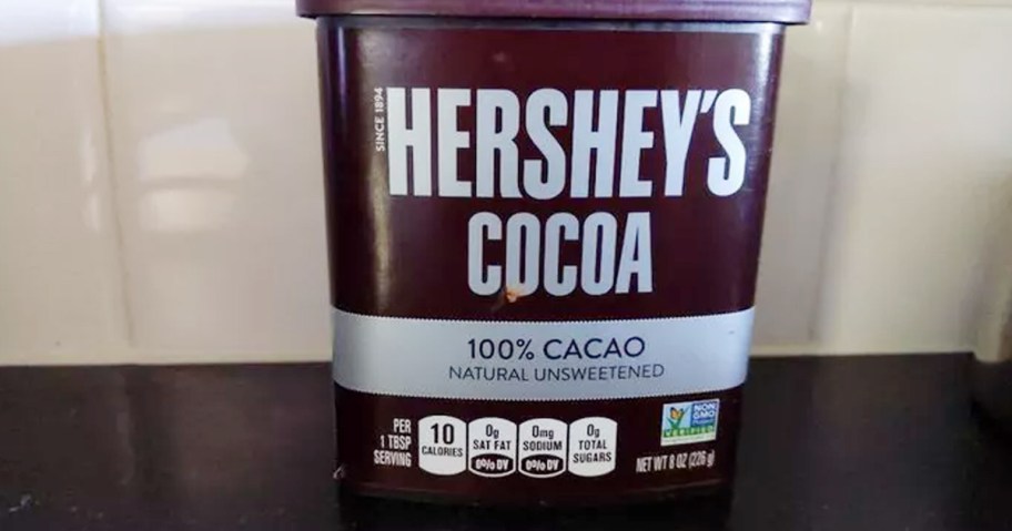 hersheys cocoa powder can 