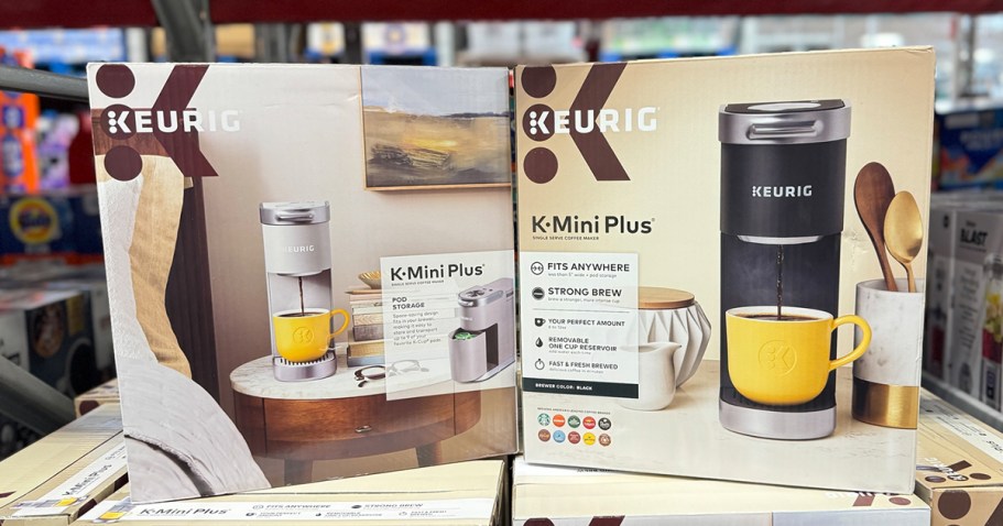 Keurig K-Mini Plus Coffee Maker Only $49.98 on SamsClub.com (Reg. $70) | 5 Color Options!