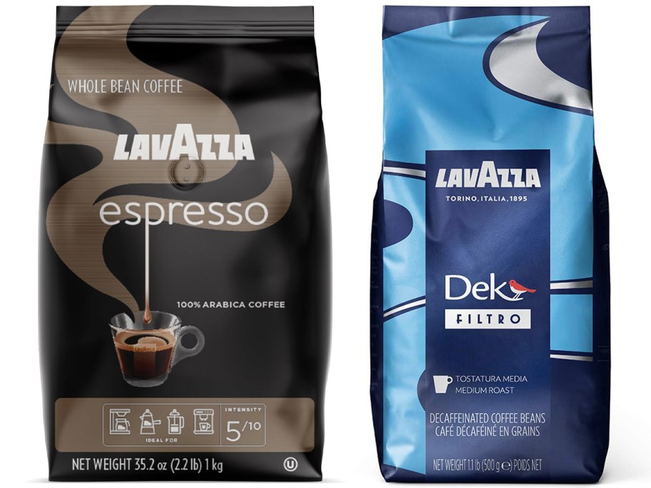 two lavazza coffee bags 