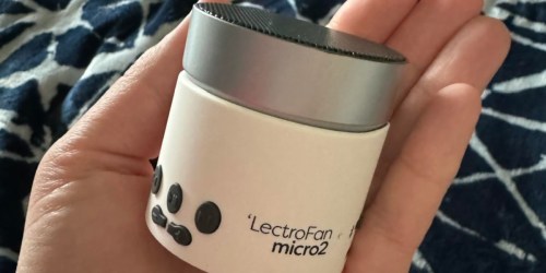 LectroFan Mini 2 Sound Machine Just $24.89 on Amazon – LOWEST Price All Year!