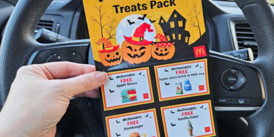 McDonald’s $2 Halloween Coupon Booklet is Back – Get 12 FREE Food Coupons!