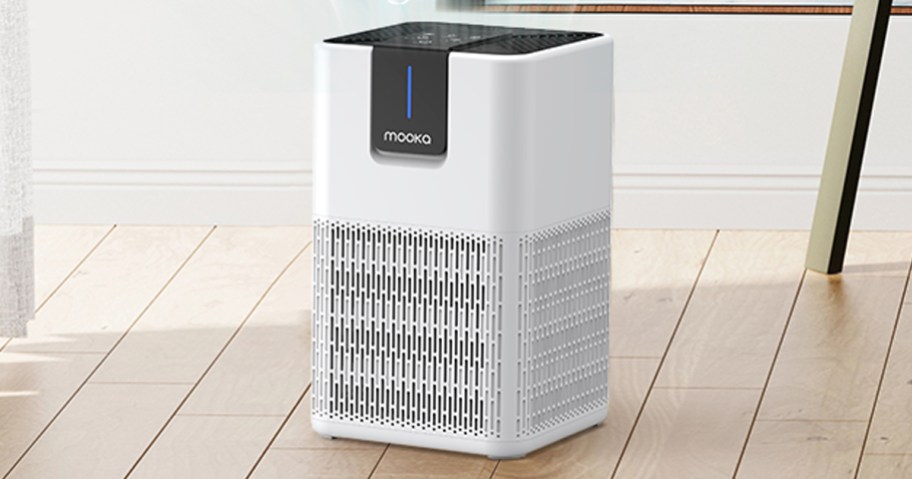 white mooka air purifier