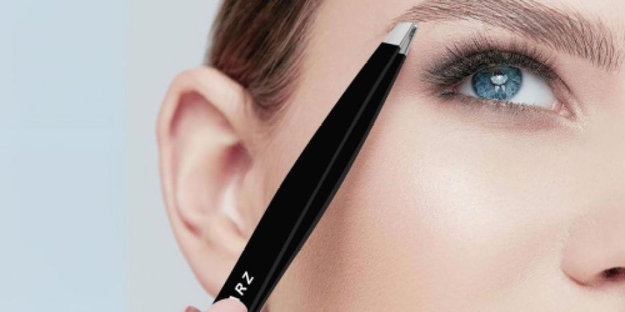 Professional Slant-Tip Tweezers Only $1.98 Shipped for Amazon Prime Members