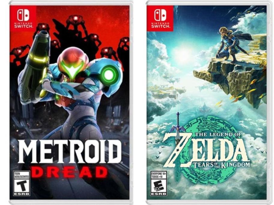 nintendo switch game stock images