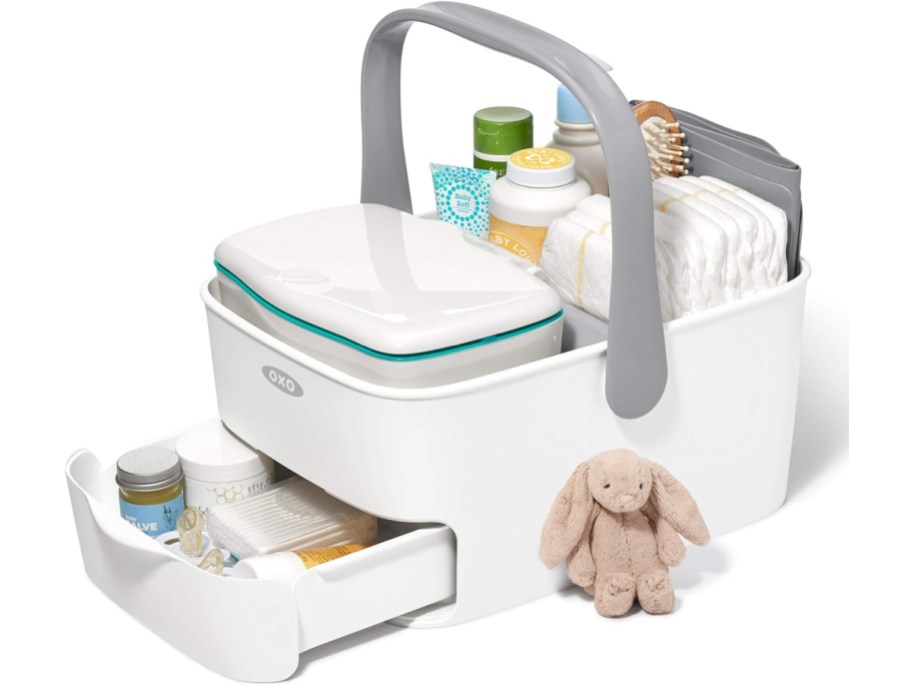 baby changing caddy