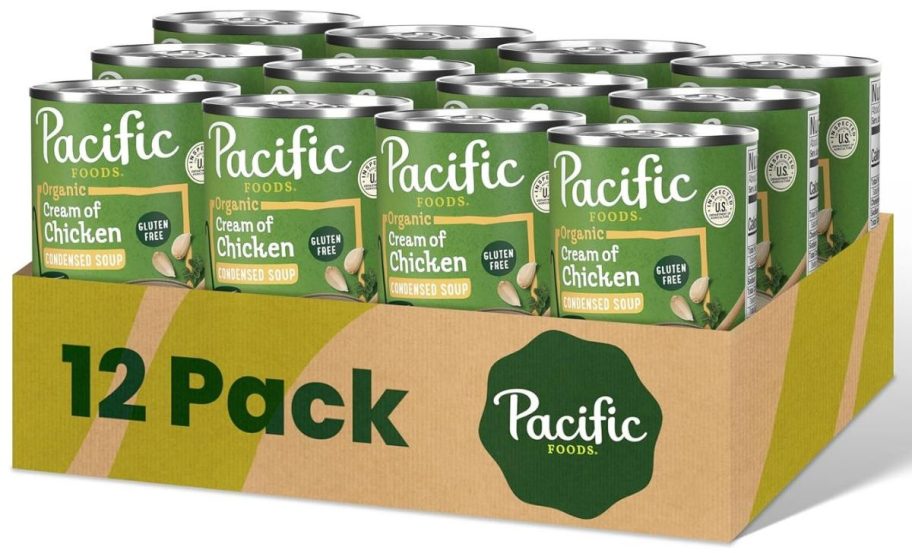 Pacific Foods Organic Cream of Chicken Soup 12 pack