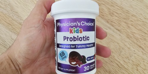 Physician’s Choice Kids Probiotics 30-Count Only $5.50 Shipped on Amazon (Reg. $16)