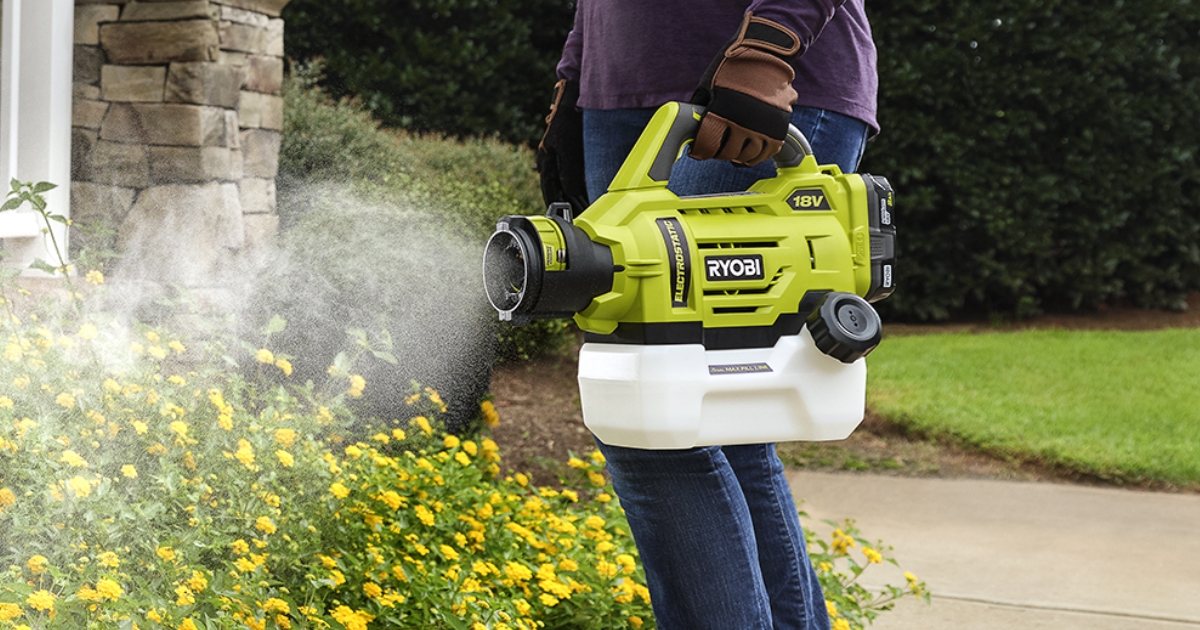 Ryobi Tools Cordless Fogger/Mister Only 14.99 Shipped for Amazon Prime