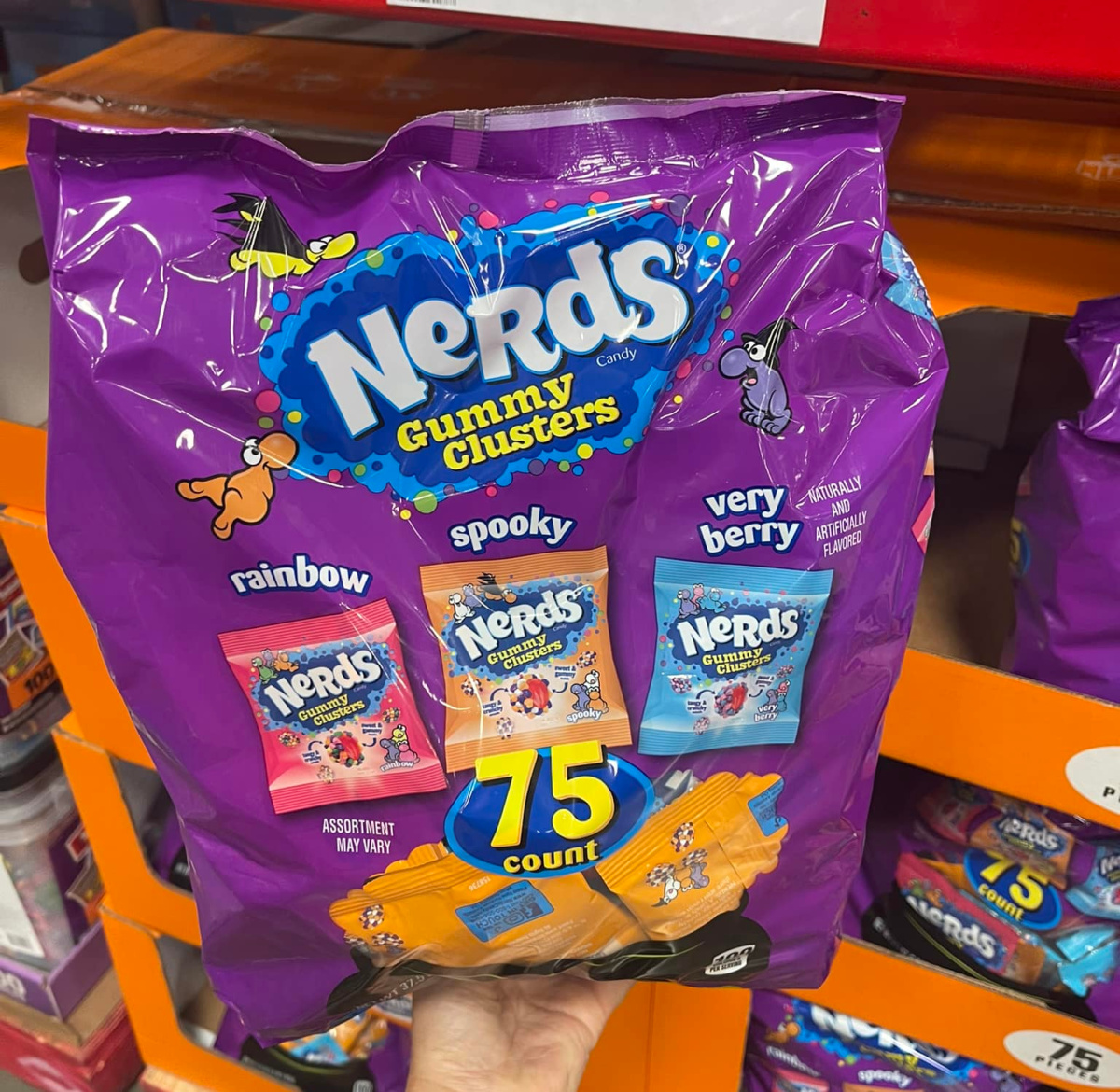 Huge Bags of Halloween Now at Sam’s Club | Nerds Gummy Clusters, Hershey’s, & More