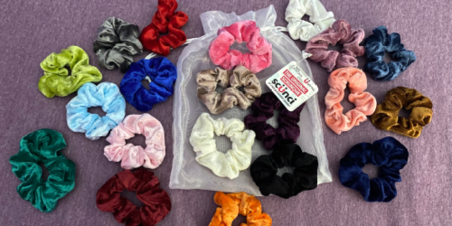 HUGE Scunci Scrunchies 36-Pack Only $7.71 on Amazon (Just 21¢ Each!)