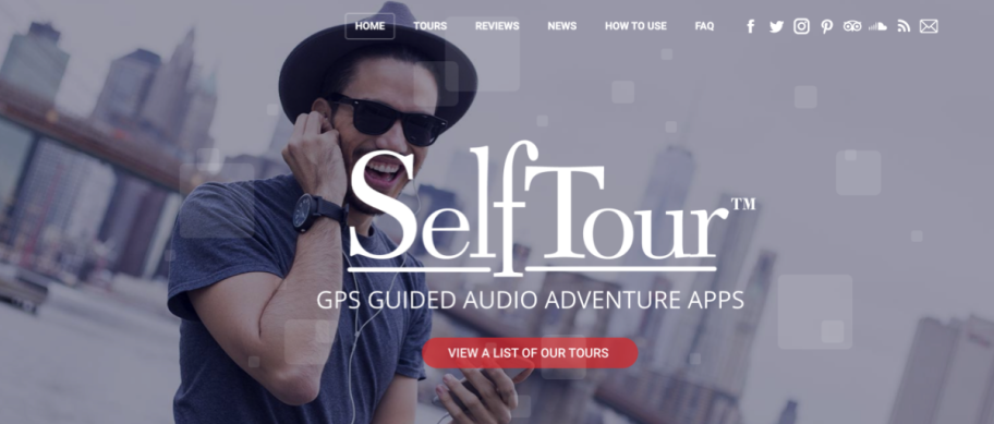 self tour travel guide app