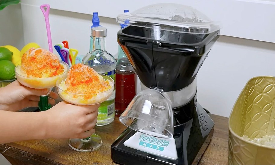 Little Snowie Shaved Ice Machine Bundle from $89.98 Shipped ($269 Value) | Includes Everything But The Ice!