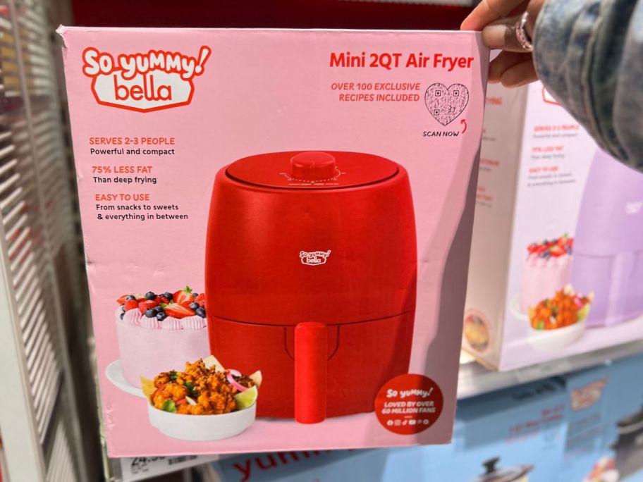 so yummy air fryer box in store on shelf