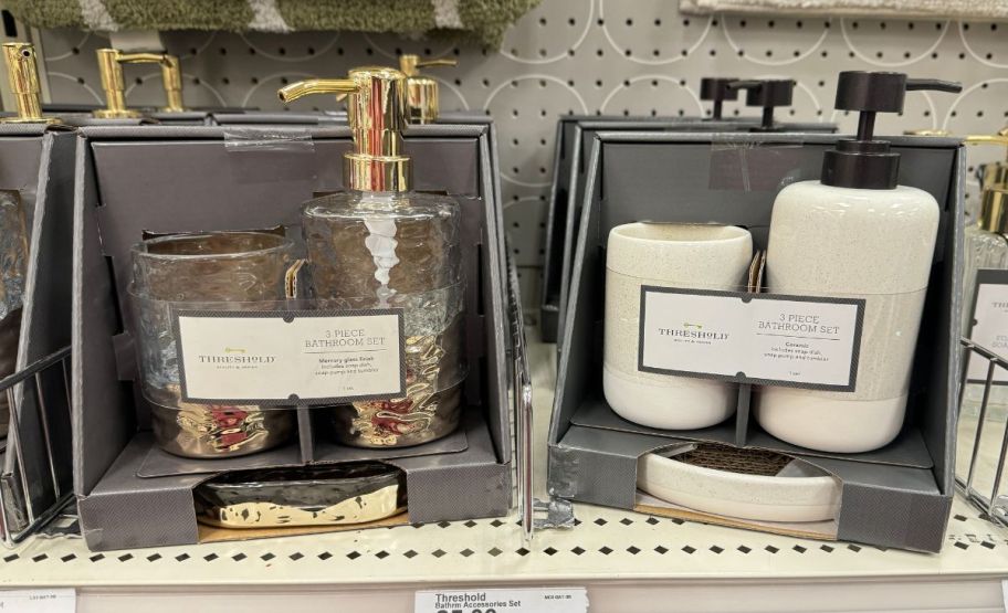 two sap dispenser sets on a store shelf