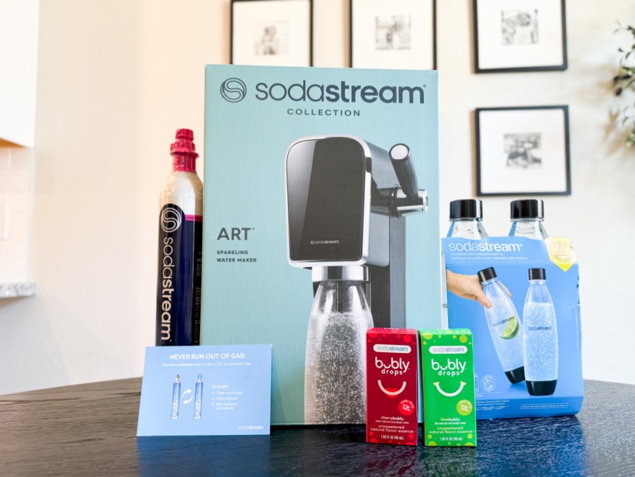 GO! SodaStream Art Sparkling Water Maker Bundle Only $89.99 Shipped on Amazon – Lowest Price Ever