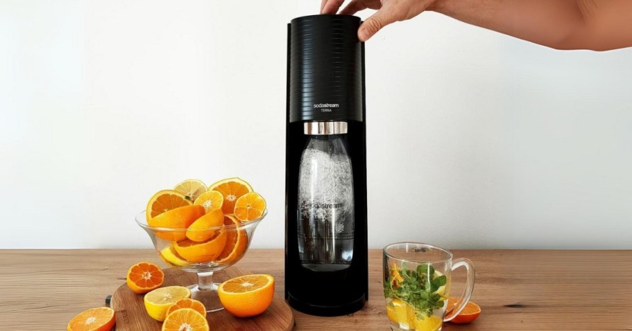 SodaStream Terra Sparkling Water Maker Starter Kit Just $49.99 Shipped on Amazon (Reg. $99)