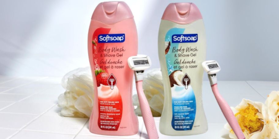 Softsoap Body Wash & Shave Gels Only $2.97 Each After Walmart Cash (Reg. $5)
