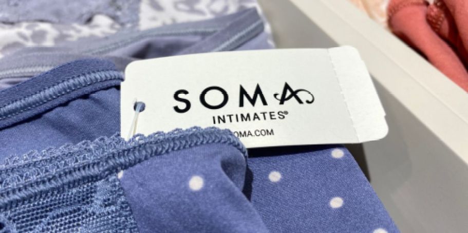 Last Chance to Shop Soma’s Semi-Annual Sale | Up to 80% Off Bras, Underwear, PJs & More