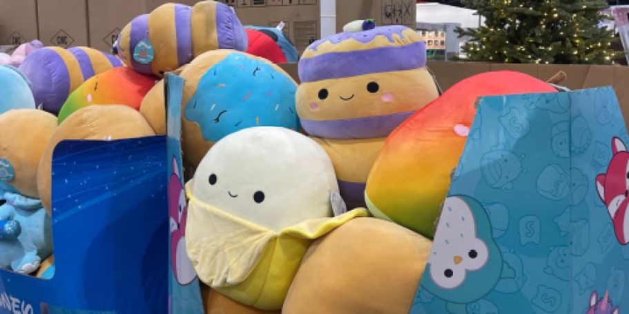 Score HUGE Costco Squishmallows for $7.99 (In-Store Only)