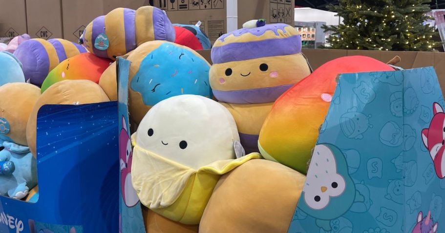 Score HUGE Costco Squishmallows for $7.99 (In-Store Only)