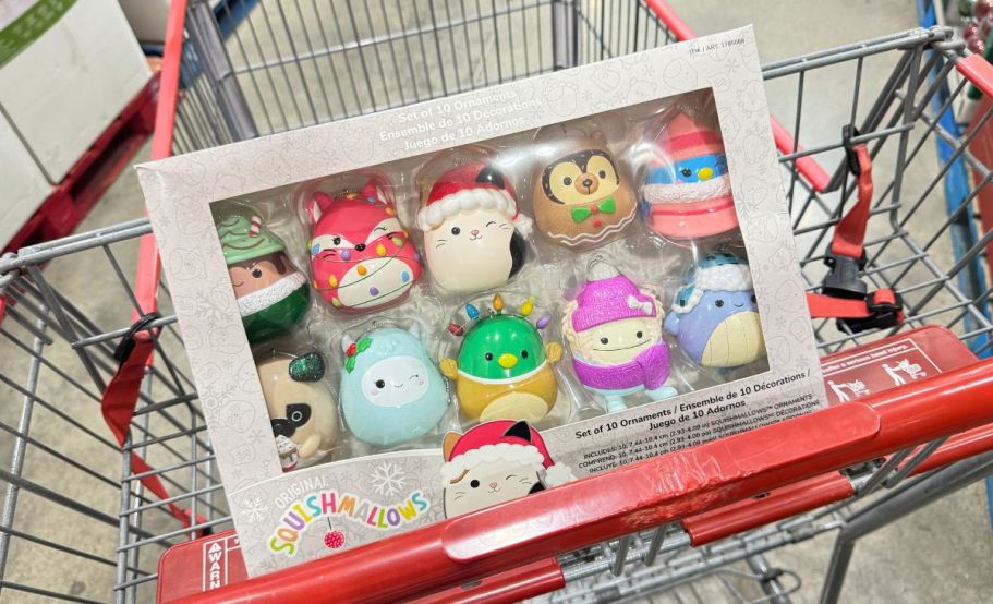 Deck Your Tree with Adorable Squishmallows Ornaments – Spotted at Costco!