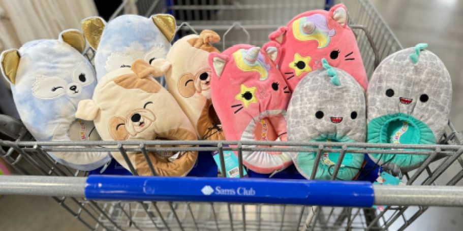 Squishmallows Kids Slippers Only $10.74 at Sam’s Club