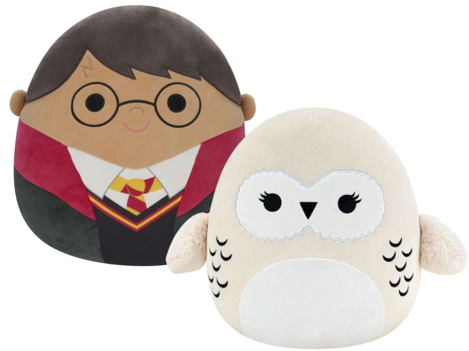 Harry Potter and Hedwig Squishmallows